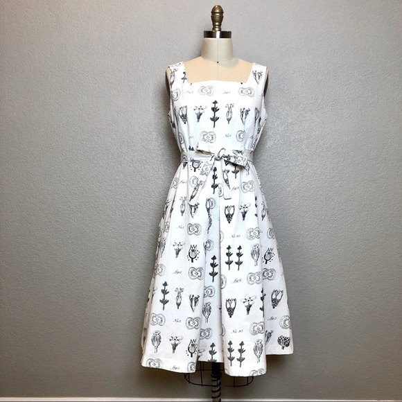+C. H I L L + D E S I G N+ IKEA print dress - Picture 1 of 7